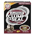 Arm & Hammer Clump & Seal Platinum Litter, Multi-Cat, 40 Lbs