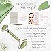 Natural Jade Roller– Gua Sha – Lymphatic Drainage Tool for Face, Neck, Body - Anti Aging Treatment – Reduces Wrinkles and Fine Lines