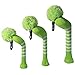 Scott Edward Knit Golf Head Covers for Woods Set of 3 Fits Well Driver(460cc) Fairway Wood and Hybrid(UT) The Perfect Change for Golf Bag