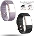 DB for Fitbit Charge 2 Bands Rose Gold Buckle,Charge 2 Sport Replacement Bands Lavender, Fitbit Charge 2 Accessory Wristbands Large