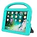 LEDNICEKER Kids Case for iPad 9.7 2018/2017 & iPad Air 2 - Built-in Screen Protector Shockproof Handle Friendly Foldable Stand Kids Case for iPad 9.7 2017/2018 (ipad 5&6) & iPad Air 2 2014 - Turquoise