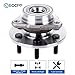 ECCPP Front Wheel Hub and Bearing Assembly 515007 fit Dodge Dakota Durango 97 98 99 00 01 02 03 04 4WD 6 lugs wheel hub no ABS 4x4 4WD 2 pcs