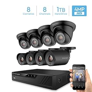 Amazon.com : Amcrest UltraHD 4MP 16CH Home Security Camera