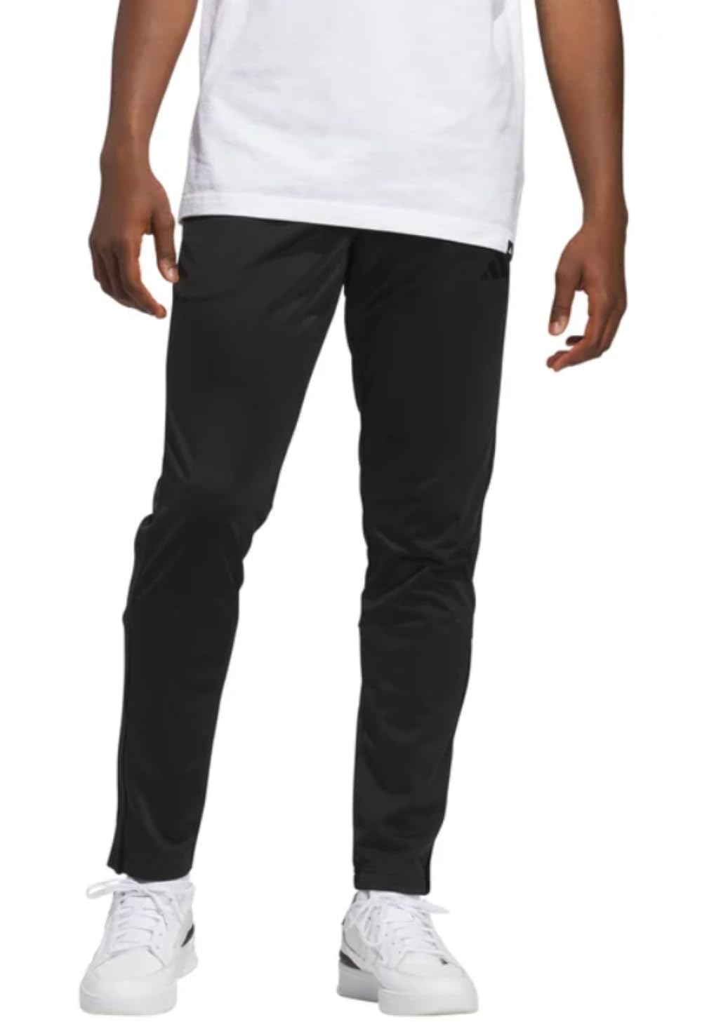 Photo 1 of adidas Men's Essential Tricot Track Pant (US, Alpha, Large, Regular, Regular, Black)