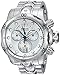 Invicta Men's 1537 Reserve Venom Chronograph Silver Dial Stainless Steel Watch