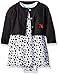 BON BEBE Baby Girls' 2 Piece Cardigan and Dress Set