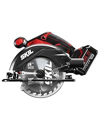 Skil CR540603 - Sierra circular de 20 V, incluye batería de litio PWRCore 20 de 5,0 Ah y cargador