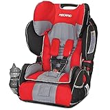 RECARO Performance SPORT Combination Harness to Booster, Redd