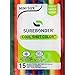 Surebonder Cool Shot Color Mini Hot Glue Sticks for Ultra Low-Temperature Glue Guns, Mini Size 4