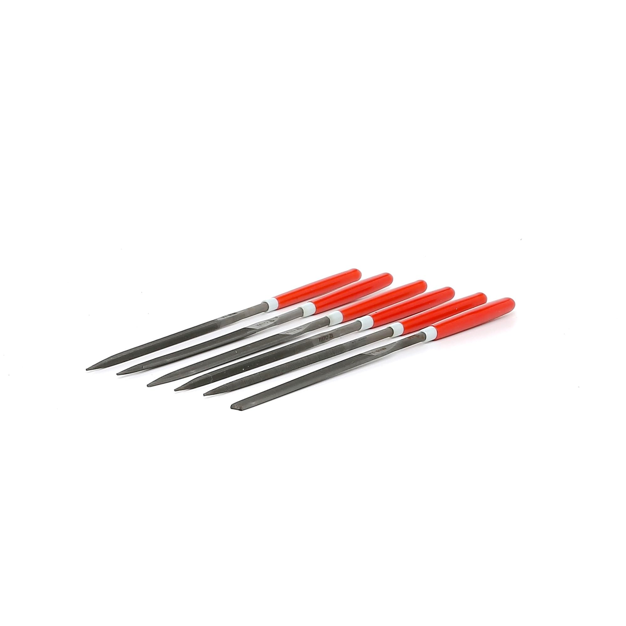 YATO Needle File Set 6 PCS 3 x 140 x 65 mm Metal
