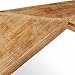 Amazon Brand – Rivet Modern Hexagon Wood Frame Hanging Wall Mirror, 30 Inch Height, Natural