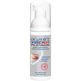 OCuSOFT Lid Scrub PLUS Platinum Foaming Eyelid Cleanser &ndash; 50 mL Foam Pump | for Sensitive, Redness-Prone Eyelids