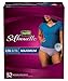 Depend Silhouette Briefs Large/XLarge for Women (52 Count - 1 Pack)