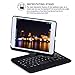 Moleboxes iPad Mini Keyboard Case, Swivel 360 Degree Rotatable Bluetooth Keyboard Case IPad Mini Bluetooth Keyboard for IPad Mini 3 / IPad Mini 2 / IPad Mini(Close to Sleep, Open to Wake Up) (Black)