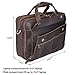 Polare Men's Thick Full Grain Leather 15.7