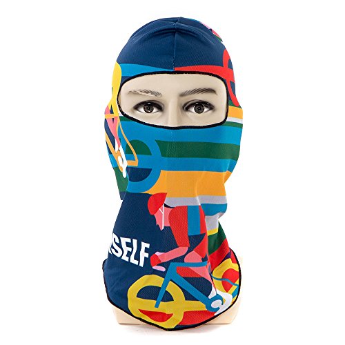 Koolsants 2019 New Face Mask, Women Men Balaclava Full Face Hat 3D Sports Helmet Climbing Fishing Cap