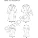 Simplicity 8050 1940's Vintage Fashion Women's Collared Dress Sewing Pattern, Sizes 14-22