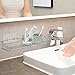 ODesign Adhesive Shower Caddy Shelf Bathroom Shelf Organizer Storage Kitchen Spice Rack SUS304 Stainless Steel - No Drilling