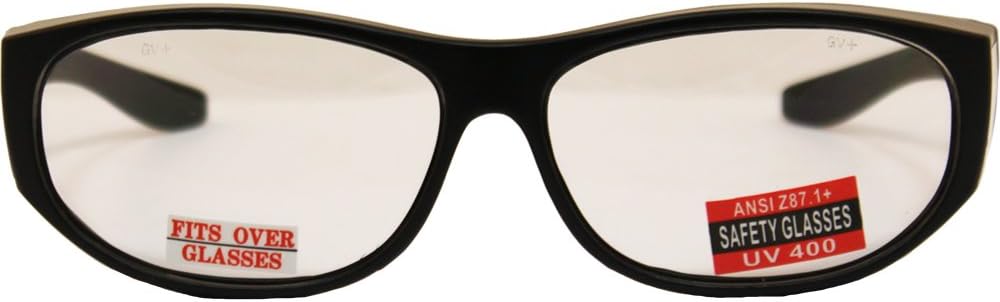 Global Vision Eyewear Cruising Safety Glasses with Clear Lenses: Sports & Outdoors
