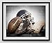 Vintage Football Gear on Vintage Background Fine Art Photography Print, Sports Decor, Football Nursery decor, Vintage Sports Nursery Art, Football artwork, Kids Room Wall Art.