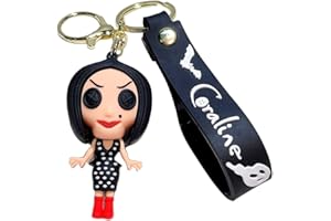 FEIMENG JEWELRY Horror Movie Coraline The SecretDoor Enamel Pin Metal Brooch Badges Jewelry Accessories Gifts for Fans