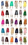 Hot Fash Flowy Soft Gaucho Pants Made in The USA 25 Colors Available - Capris