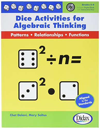 Didax Educational Resources Dice Activities for Algebraic Thinking