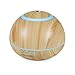 ARCHEER Aromatherapy Essential Oil Diffuser, 300ML Ultrasonic Cool Mist Humidifier with Color LED Lights Changing & 4 Timer Settings for Office Home Bedroom Living Room Study Yoga Spa - Wood Grain