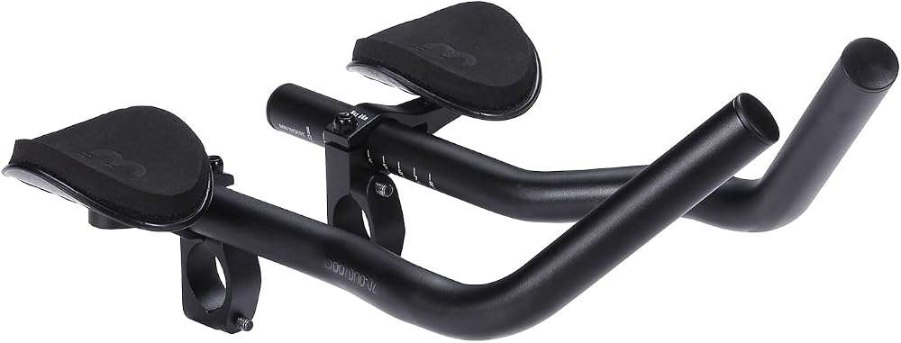 BBB AeroBase Tri Bars Ergo-bend Aluminium for Road Bikes 25.4/31.8 mm