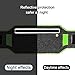 Running Waist Pack - Waterproof Sports Belt with Headphone Hole, Soft Sweat-Proof Fabric and Adjustable Elastic Strap for Waist Curve, Fitness Belt for iPhone and Samsung