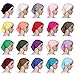 Weixinbuy Women Hijab Cap Under Scarf Bone Bonnet Head Cover Up White