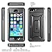 SUPCASE Unicorn Beetle Pro Series Phone Case for iPhone 5SE, with Built-in Screen Protector Full-Body Rugged Holster Case for Apple iPhone 5SE (Black)