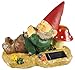 Sleeping Garden Gnome Solar Powered Accent Light