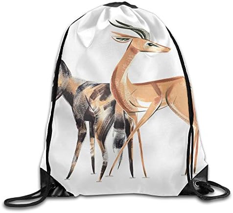 Dr. Seuss Tribute Drawstring Gym Sport Bag, Large Lightweight Gym Sackpack Backpack For Men And Women
