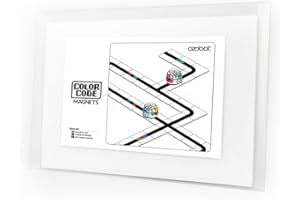 Ozobot Color Code Magnets Base Kit, Interactive Coding Learning Tool for Kids Ages 5+, Enhances Logic & Problem Solving Skills, Classroom Education, 36 Tiles, Evo Required Not Included