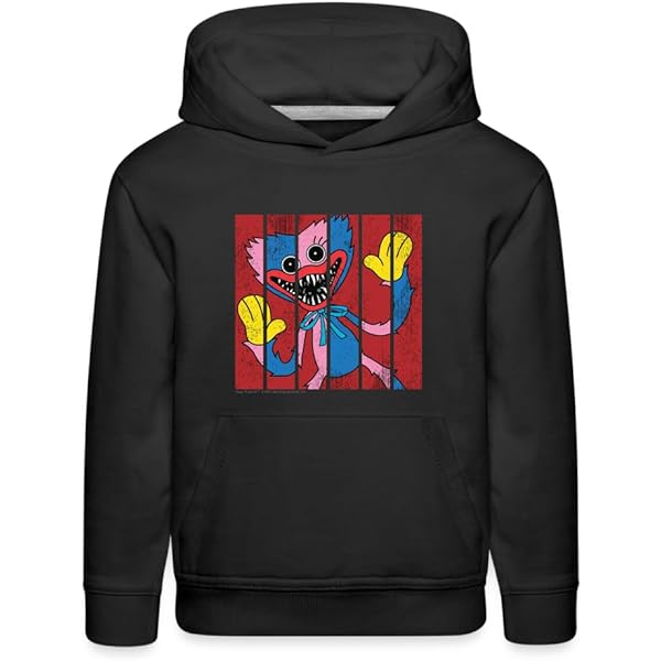 Amazon.com: Poppy Playtime - Peeking Boxy Boo Hoodie (Kids