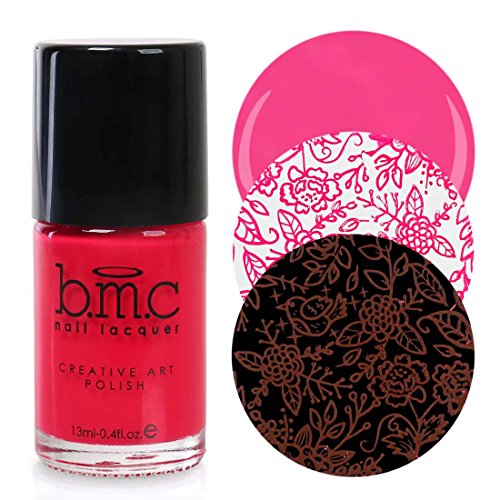 BMC 2nd Gen Creative Nail Art Stamping Polishes - Essentials: Brights, Hottie Tottie BMC 2nd Gen Creative Nail Art Stamping Polishes - Essentials: Brights, Hottie Tottie