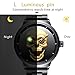 Watch,Mens Fashion Large Face Gold Skull Watch with Bracelet Link Band,Stylish Cool Stainless Steel 98 FT Waterproof Watch for Men