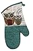 Kay Dee Spice Road Retro Owl Set - 2 Towels, Oven Mitt, Potholder