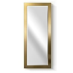 Renditions Gallery Full Length Mirror Shiny Gold
