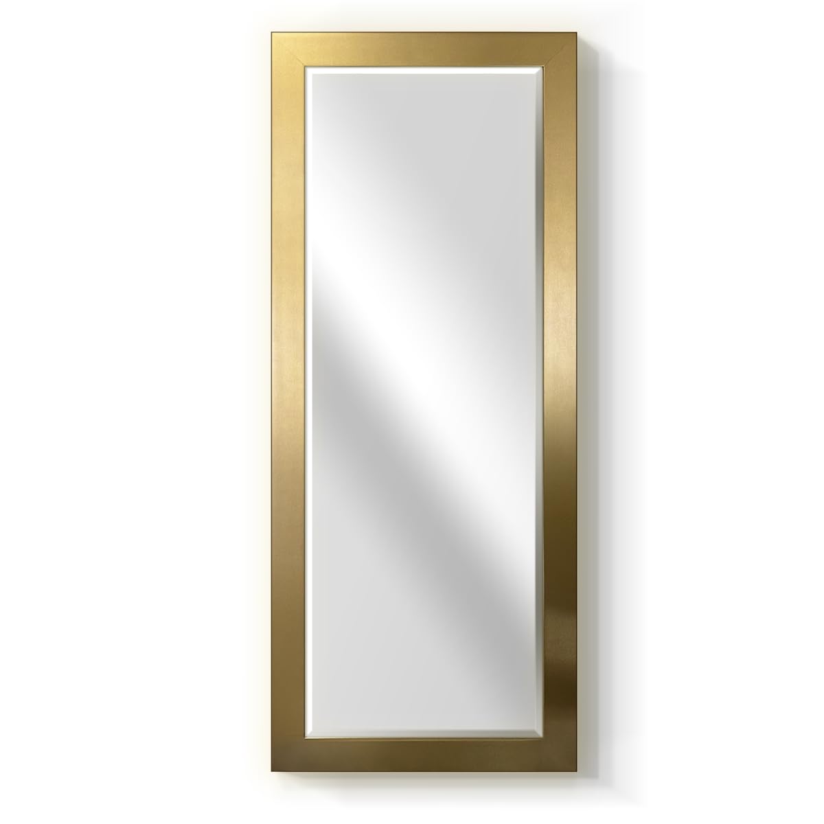 Renditions Gallery Full Length Mirror Shiny Gold
