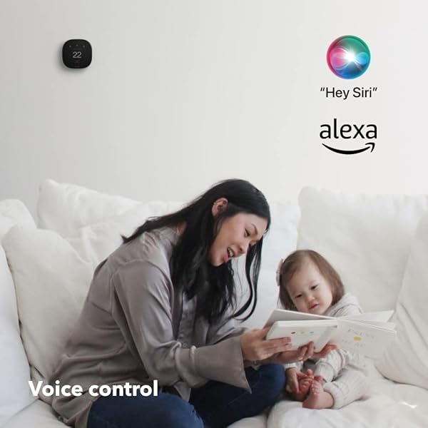 NEW 2022! ECOBEE SMART THERMOSTAT PREMIUM WITH SMART SENSOR, SIRI OR ALEXA BUILT IN AIR QUALITY MONITOR