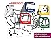 RV State Sticker Travel Map - 11