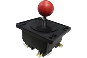 SUZO HAPP Happ Red Round Arcade Joystick with Microswitches 50-6084-112R00