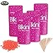 Yansu Upgrade 14oz/400g Hair Removal Wax Beans Rapid Melted Waxing Gift Painless Stripless Depilatory Wax For Bikini Waxing
