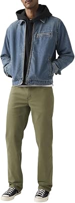 Herren 514 Straight Hose, Olive Night, 36W / 34L