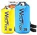 20L / 10L Dry Bag - Wolfyok Roll Top Waterproof Floating Duffle Dry Gear Bag with Adjustable Shoulder Straps for Boating / Kayaking / Fishing / Rafting / Camping / Canoeing / Snowboarding