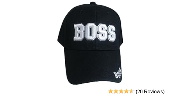 hats that say boss