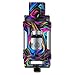 Skin Decal Vinyl Wrap for Smok TFV12 Cloud Beast King Tank Vape Mod stickers skins cover/ Neon Color Swirl Glass