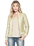 GUESS Factory Women's Geena Faux-Leather Bomber Jacket